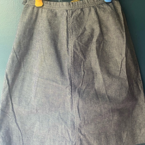 Vintage midi length apron skirt - Picture 6 of 10